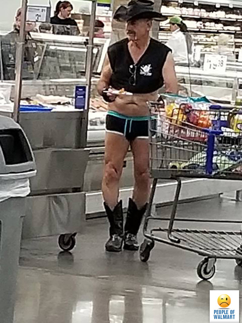 Экстравагантные покупатели Walmart