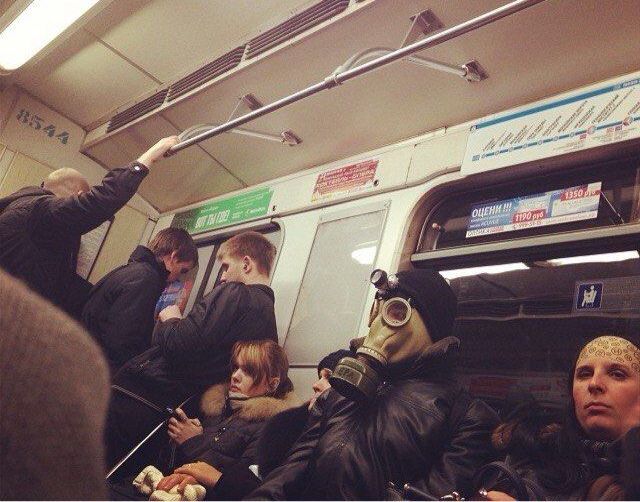 Модники и странные пассажиры в метро