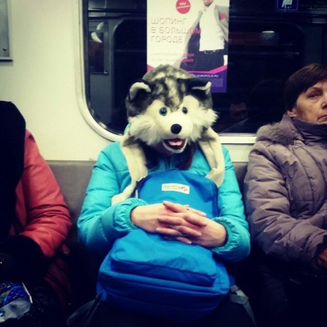 Модники и странные пассажиры в метро