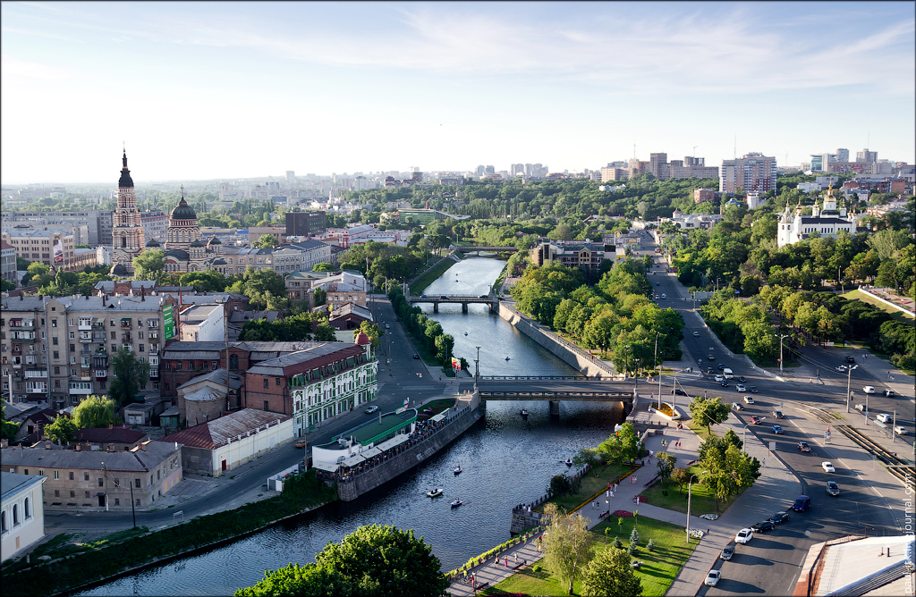 Харьков – вид с крыш (23 фото) Харьков – вид с крыш (23 фото)