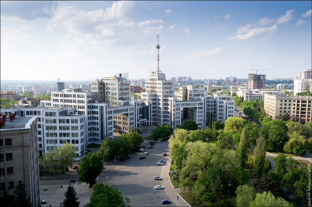 Харьков – вид с крыш (23 фото) Харьков – вид с крыш (23 фото)