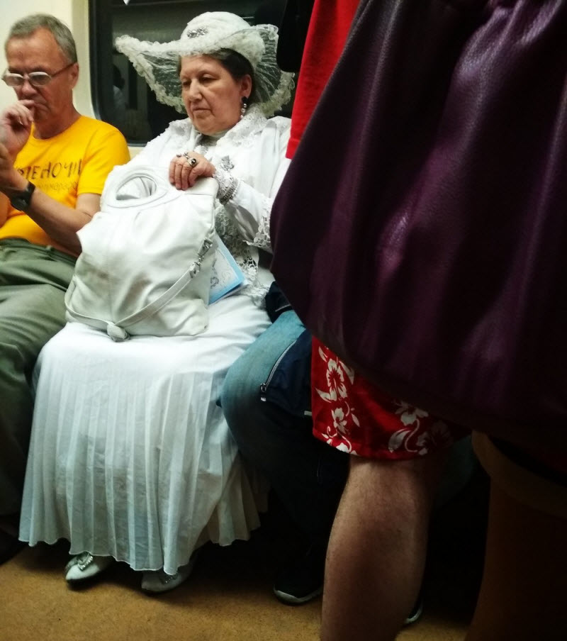 Модники из российского метрополитена