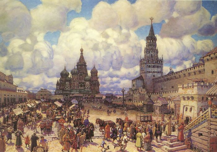 Как выглядел средневековый центр Москвы Как выглядел средневековый центр Москвы