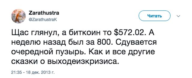 Несбывшиеся прогнозы и предсказания по поводу биткоина