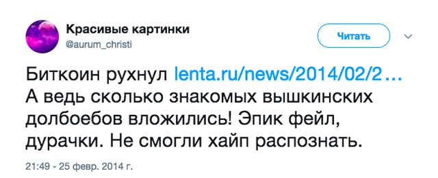 Несбывшиеся прогнозы и предсказания по поводу биткоина