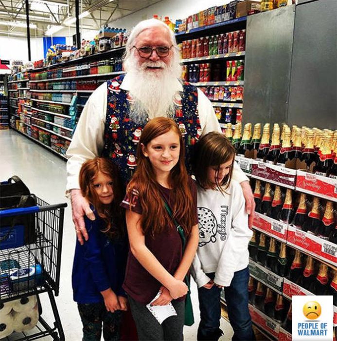 Странные посетители супермаркета Walmart