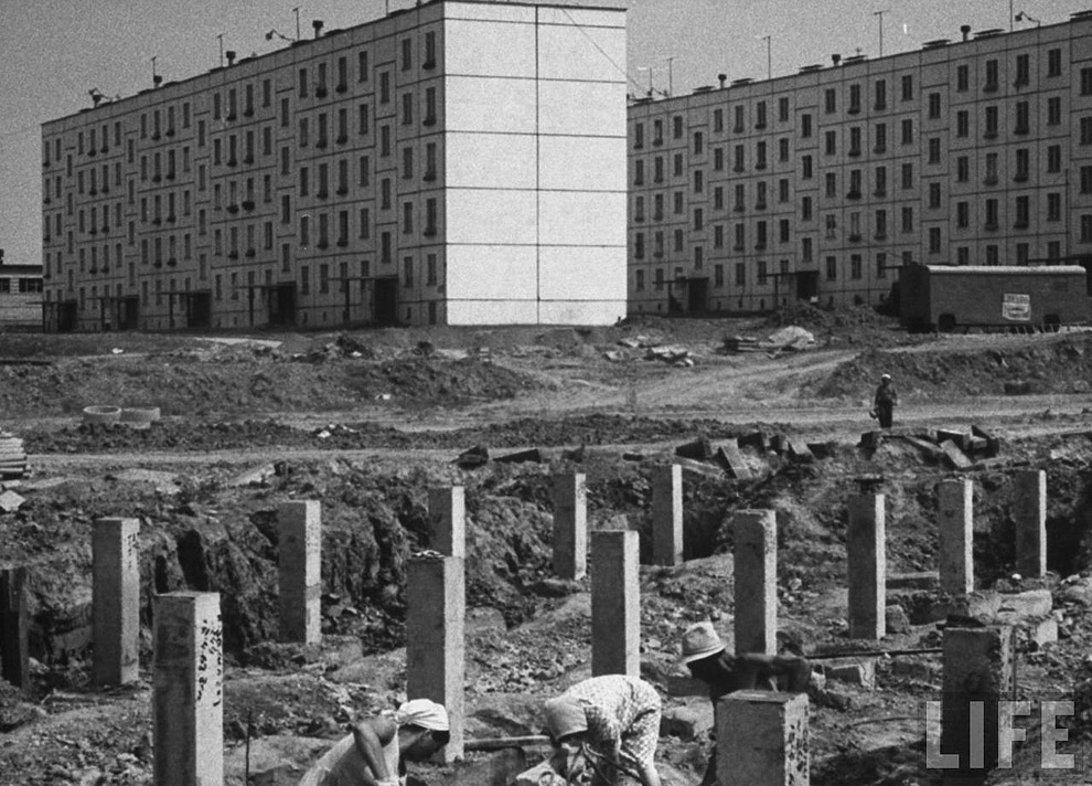 Как строили хрущевки Как строили хрущевки