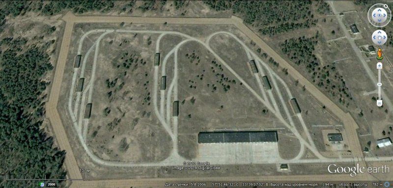 Российские стратегические ядерные силы и средства ПРО на снимках Google Earth (26 фото) Российские стратегические ядерные силы и средства ПРО на снимках Google Earth (26 фото)