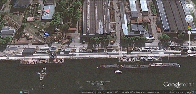 Российские стратегические ядерные силы и средства ПРО на снимках Google Earth (26 фото) Российские стратегические ядерные силы и средства ПРО на снимках Google Earth (26 фото)