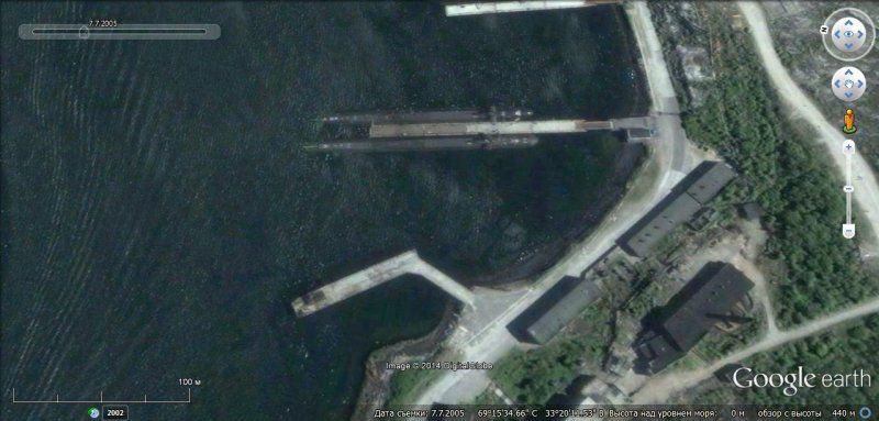 Российские стратегические ядерные силы и средства ПРО на снимках Google Earth (26 фото) Российские стратегические ядерные силы и средства ПРО на снимках Google Earth (26 фото)