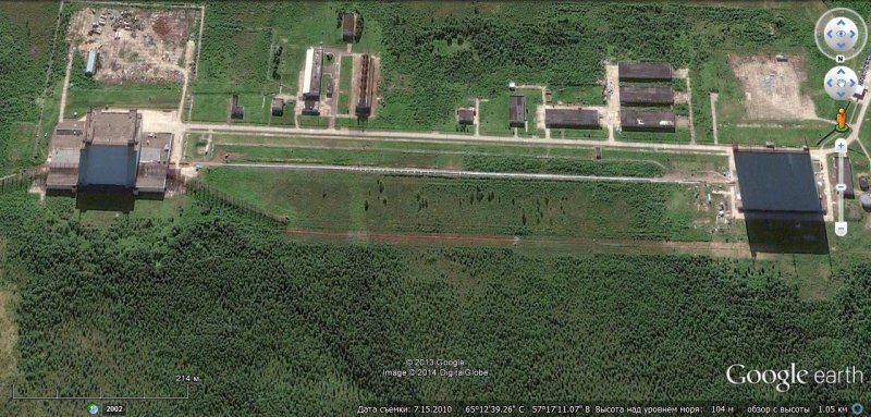 Российские стратегические ядерные силы и средства ПРО на снимках Google Earth (26 фото) Российские стратегические ядерные силы и средства ПРО на снимках Google Earth (26 фото)