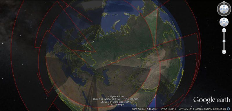 Российские стратегические ядерные силы и средства ПРО на снимках Google Earth (26 фото) Российские стратегические ядерные силы и средства ПРО на снимках Google Earth (26 фото)