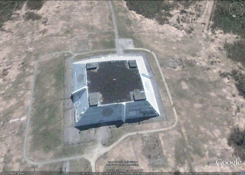 Российские стратегические ядерные силы и средства ПРО на снимках Google Earth (26 фото) Российские стратегические ядерные силы и средства ПРО на снимках Google Earth (26 фото)