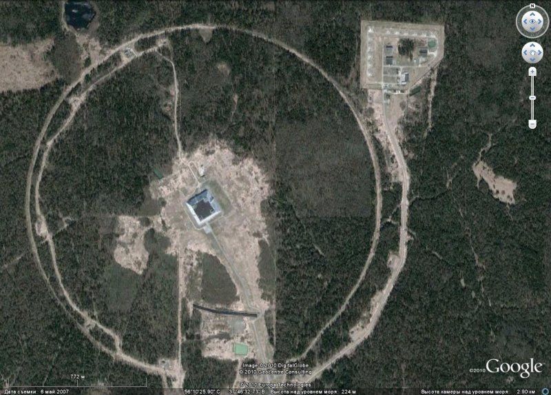 Российские стратегические ядерные силы и средства ПРО на снимках Google Earth (26 фото) Российские стратегические ядерные силы и средства ПРО на снимках Google Earth (26 фото)