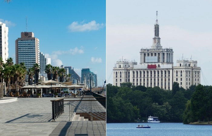 Дорогостоящие города против недорогих Дорогостоящие города против недорогих