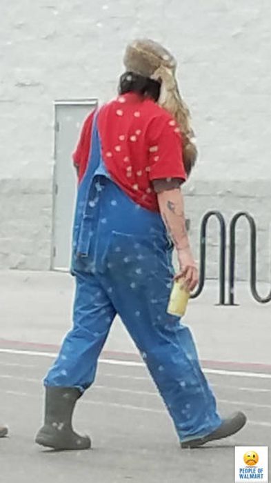 Чудные посетители супермаркетов Walmart