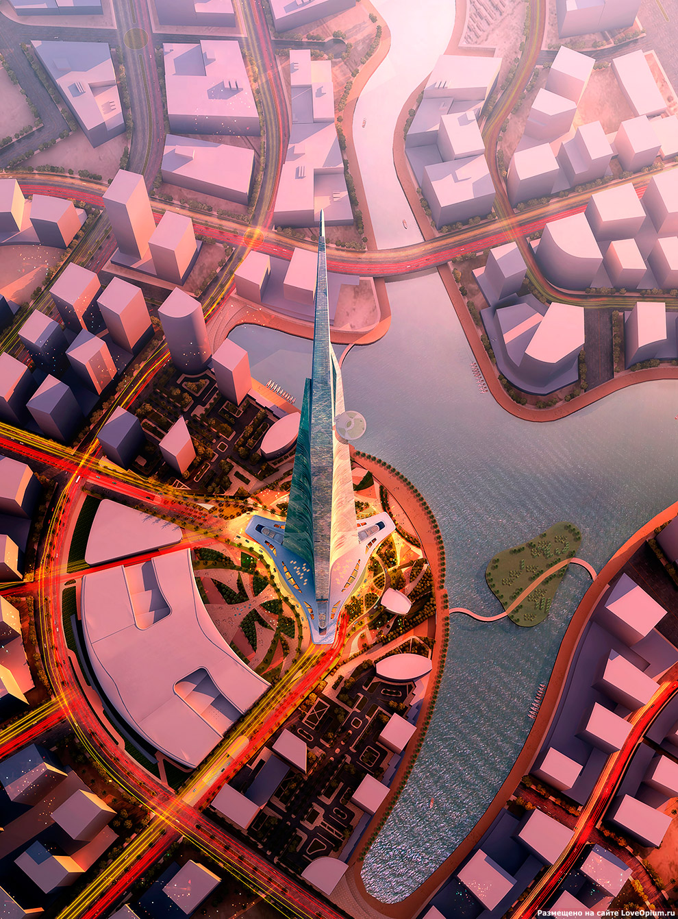 Kingdom Tower — жизнь на высоте 1 км Kingdom Tower — жизнь на высоте 1 км