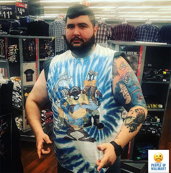 Экстравагантные покупатели Walmart