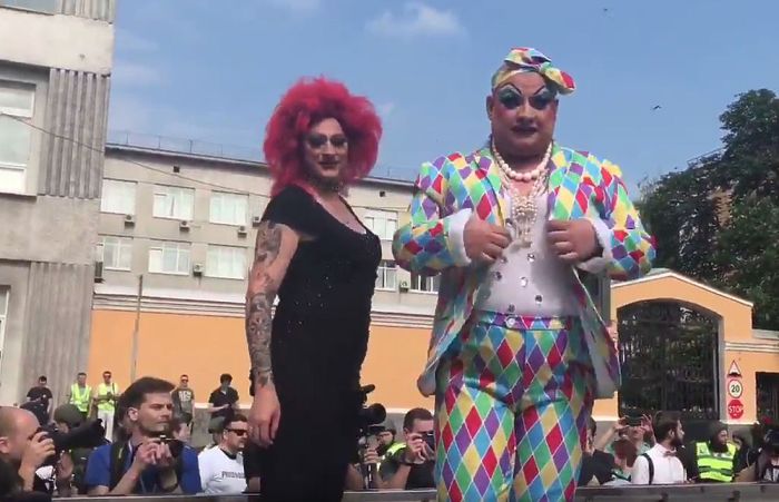 В Киеве прошел «Марш равенства» представителей ЛГБТ