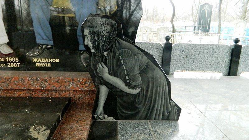 Цыганское кладбище в Донецке Цыганское кладбище в Донецке