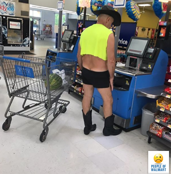 Экстравагантные покупатели Walmart