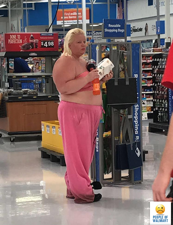 Экстравагантные покупатели Walmart