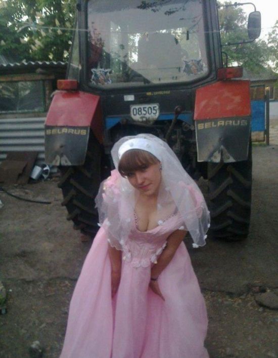 Странные свадебные фотографии