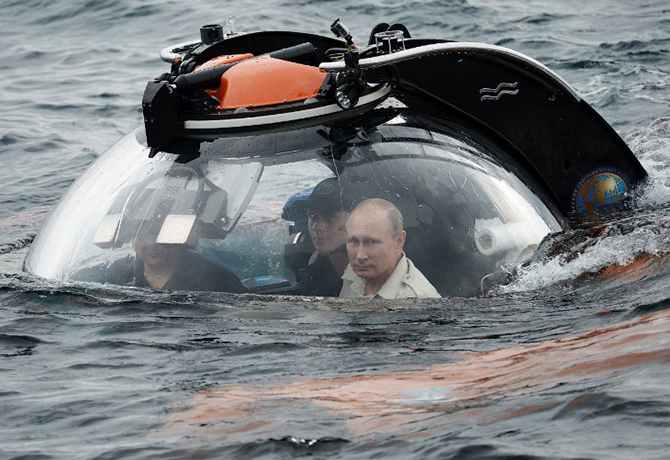 Путин и батискаф: технические подробности Путин и батискаф: технические подробности