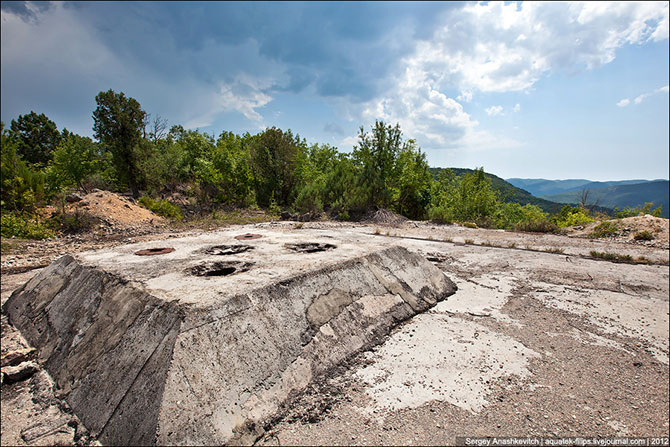 Запасной командный пункт Черноморского флота СССР (25 фото)