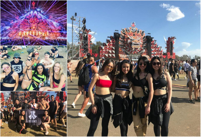 Музыкальный фестиваль Defqon.1 в Австралии