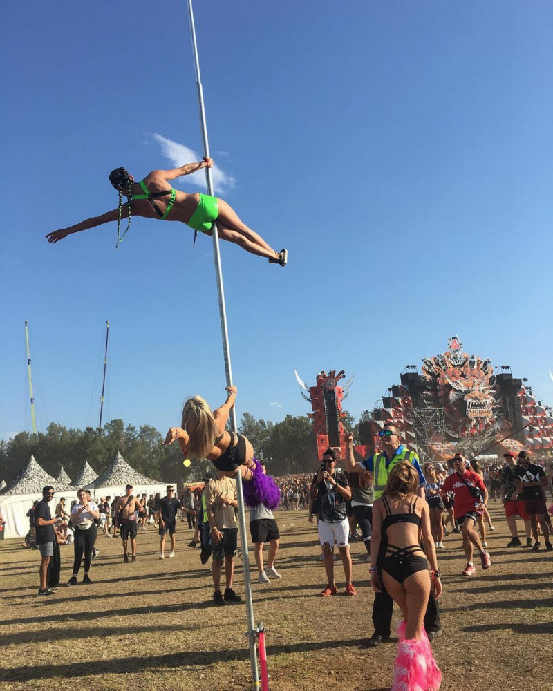 Музыкальный фестиваль Defqon.1 в Австралии