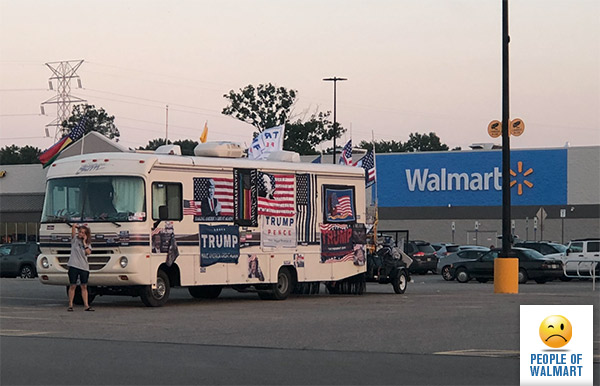 Экстравагантные покупатели Walmart