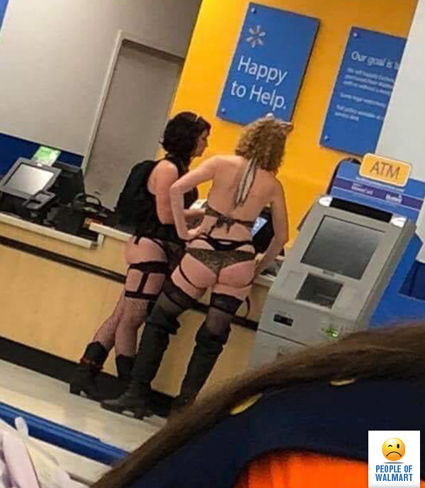 Экстравагантные покупатели Walmart