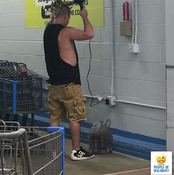 Экстравагантные покупатели Walmart
