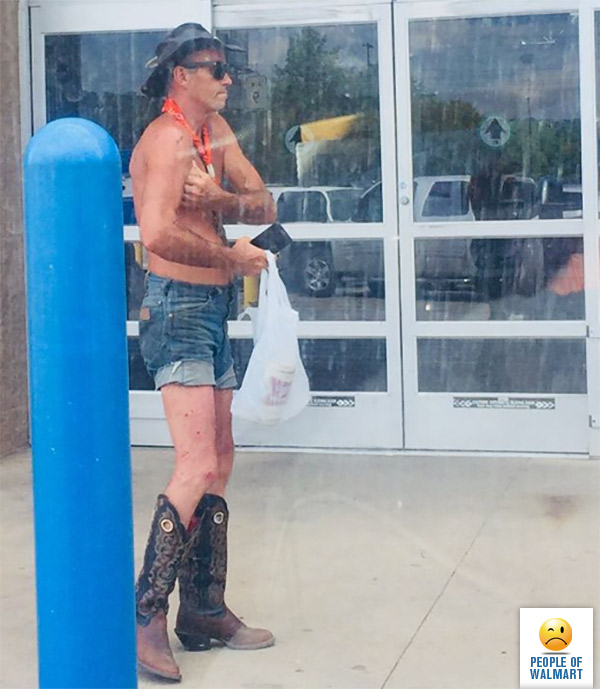 Экстравагантные покупатели Walmart