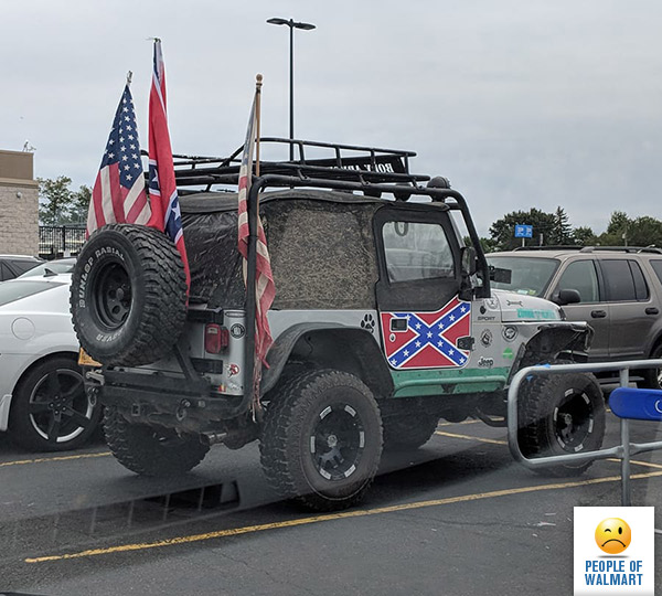 Экстравагантные покупатели Walmart