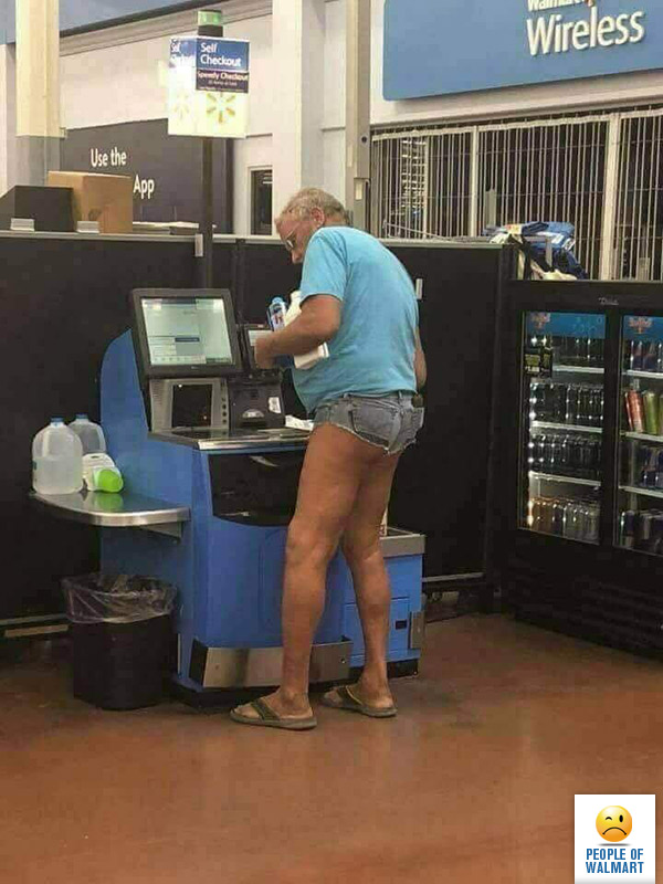 Экстравагантные покупатели Walmart