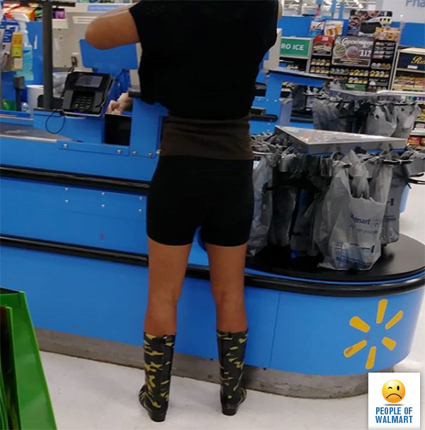 Экстравагантные покупатели Walmart