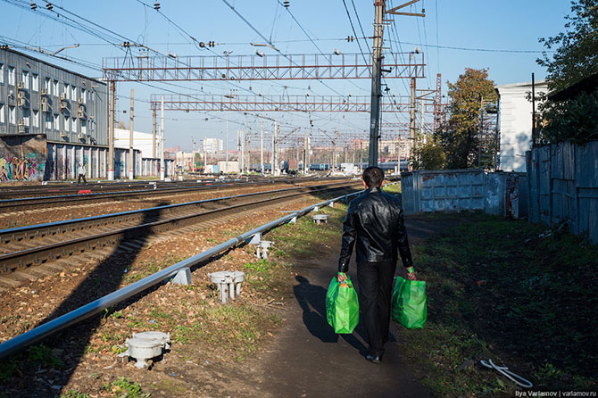 Десять километров по Москве… Десять километров по Москве…