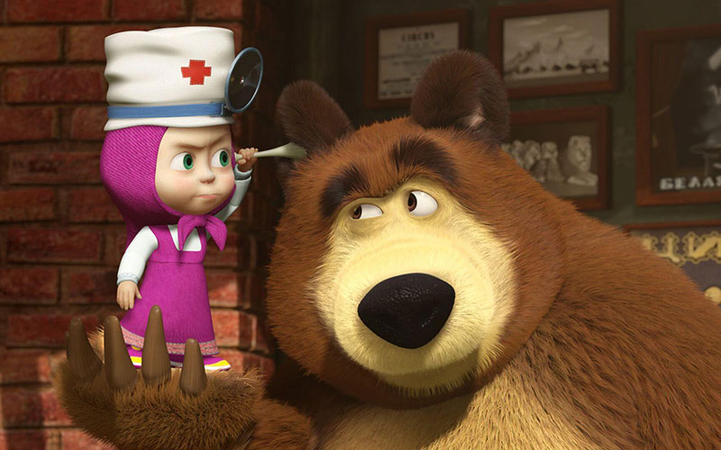 Британские СМИ назвали мультфильм «Маша и Медведь» пропагандой Кремля Британские СМИ назвали мультфильм «Маша и Медведь» пропагандой Кремля