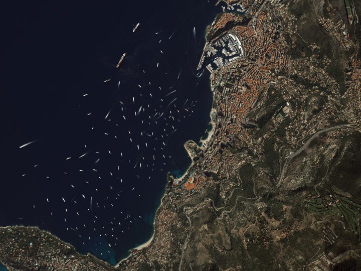 Лучшие спутниковые фотографии 2012 года от DigitalGlobe