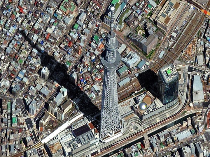 Лучшие спутниковые фотографии 2012 года от DigitalGlobe