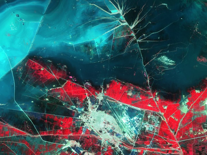 Лучшие спутниковые фотографии 2012 года от DigitalGlobe