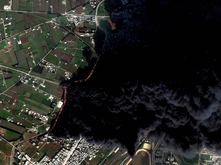 Лучшие спутниковые фотографии 2012 года от DigitalGlobe