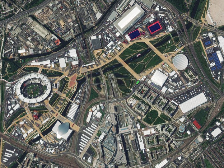 Лучшие спутниковые фотографии 2012 года от DigitalGlobe