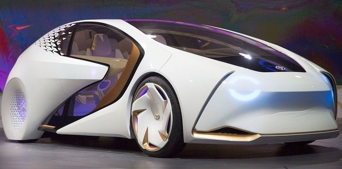Компания Toyota показала автомобиль с «искусственным интеллектом» Компания Toyota показала автомобиль с «искусственным интеллектом»