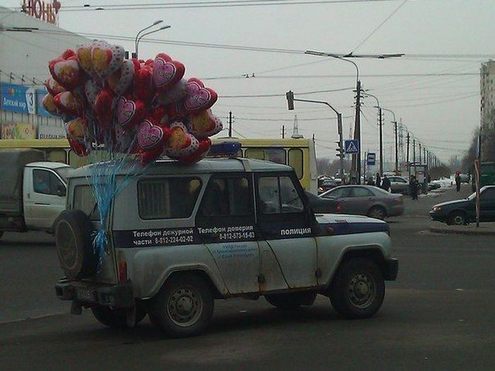 Авто-юмор (60 фото)