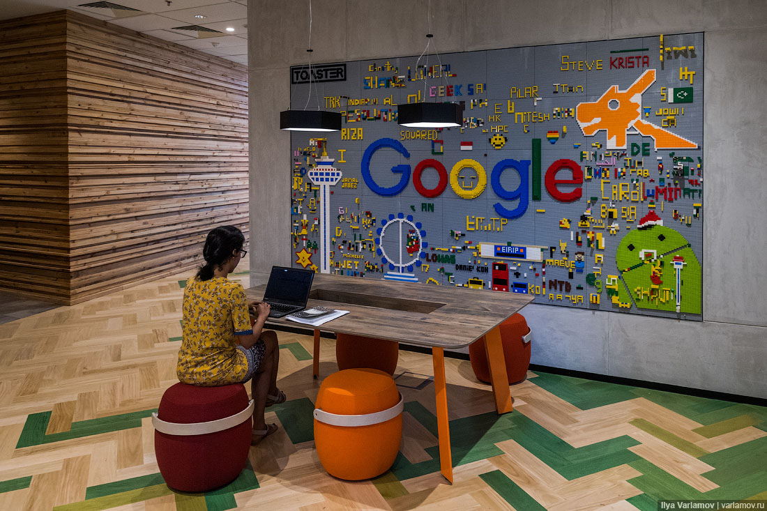 Офис Google в Сингапуре: хотели бы здесь работать? Офис Google в Сингапуре: хотели бы здесь работать?
