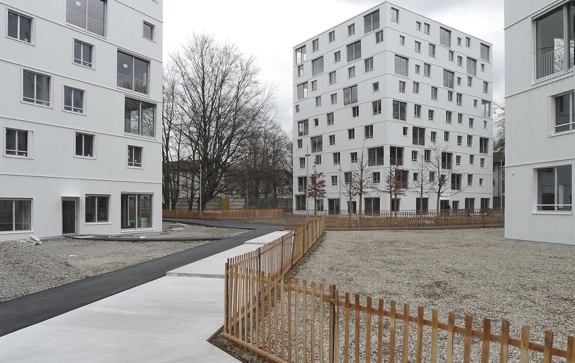 Благоустройство дворов социального жилья в Европе Благоустройство дворов социального жилья в Европе