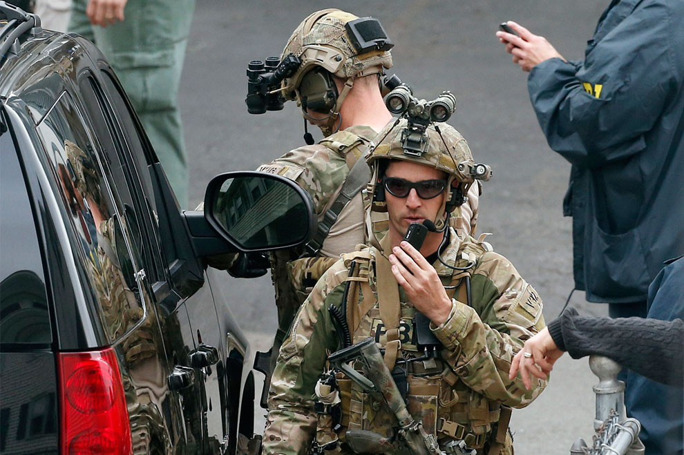 Спецоперация по задержанию «бостонского террориста» Спецоперация по задержанию «бостонского террориста»